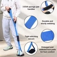 thumbnail image 7 of Long Leg Lifter with Padded Hand Grips and Feet Loop, Rigid Leg Lifter Strap After Hip Replacement Leg Lifters Getting Legs in and Out of Bed,Car,Wheelchair 1PCS, 7 of 7