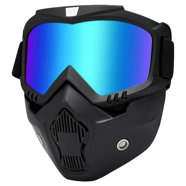 Motorcycle Goggles Face Mask Recyclable TPU Motorcycle Goggles Mask Windproof Motorcycle Goggles