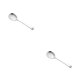 thumbnail image 1 of Bearachild Cucharas de café y té de acero inoxidable con mango largo, cuchara para postre de arroz, utensilios de cocina, cubiertos, de Type3 NO3, 1 of 6