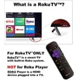 thumbnail image 4 of Replacement Remote for All Onn Roku and Other Brands of Roku TVs.The Remote Comes with Volume Control & TV Power Button and it Does not Need Pairing with TVs.(Auto Paring), 4 of 5