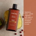 thumbnail image 5 of Cremo Golden Amber Body Wash for Men, Tropical & Marine with Scent Notes of Red Currant, Pineapple, Ambergris, and Moss, 16 FL OZ, 5 of 11