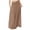 Brown, variant on Maxi Boho Skirts for Women Summer High Waisted Casual Straight Lightweight Long Flowy Skirt with Pockets