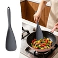 thumbnail image 2 of Cozival Silicone Spatula Spoon, Heat Resistant Non-Stick Cooking Utensil, Flexible Scraper for Stirring Flipping Serving, Scratch-Proof Kitchen Tool(11.50Inch), 2 of 5