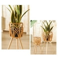 thumbnail image 4 of SIEYIO Rattan Plant Stand Indoor Woven Plant Pot Holder,Corner Plant Stand Outdoor, 4 of 18