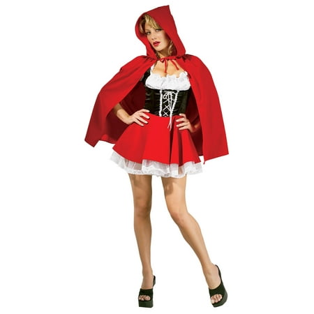 Womens Red Riding Hood Halloween Costume