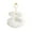 Multicolor-191, variant on Cupcake Stand for Parties - 2-tier Dessert Tower, Elegant Wavy Design, Quick-assembly Display, Wedding & Birthday Table Decoration