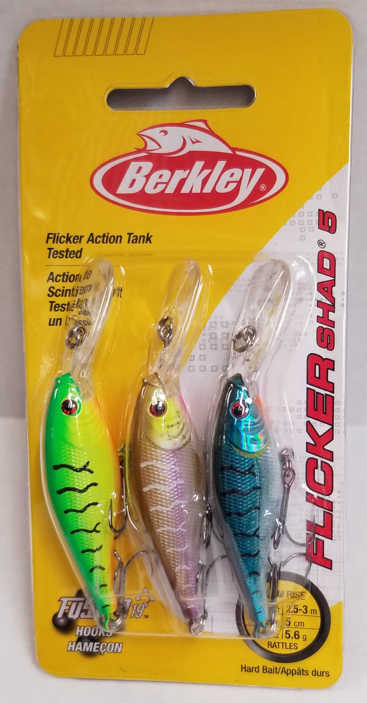 Berkley Flicker Shad Pro Pack Fishing Hard Bait - Walmart.com - Walmart.com