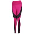 thumbnail image 3 of s mujeres estiran paneles de mal fco pantalones deportivos rosa S SM SunniMix entrenamiento de las polainas de las mujeres, 3 of 8