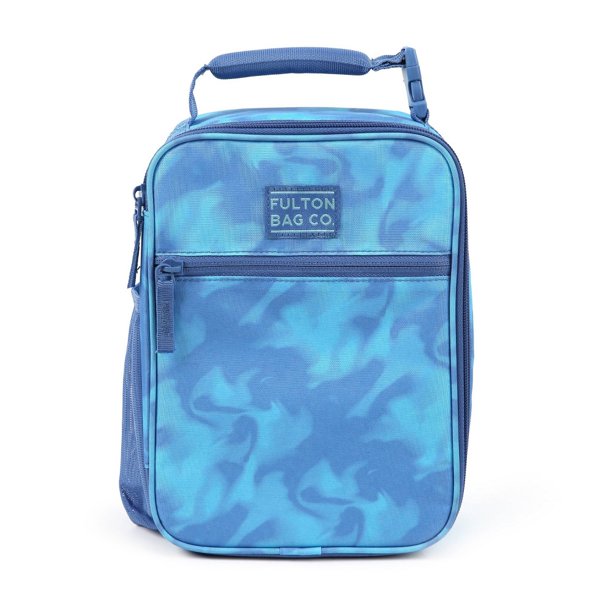 Fulton Bag Co. Upright Lunch Bag Blue Marble