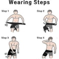 thumbnail image 5 of Cinturón de compresión con purpurina para la ingle y el muslo de hombre, soporte para esguinces de cadera y muslo, faja para hombre, pantalones de compresión para hombre, 5 of 5