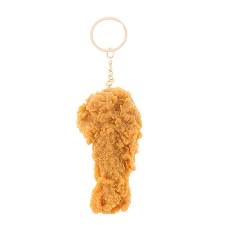  Handmade Crochet Personalized Positive Chicken Nugget Plushie  Emotional Support Positive Cute Gadget Nugget Friend Custom Birthday Gift  Present Keychain Nugs and Kiss Charm Gag Gift (Keychain) : Handmade Products
