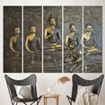 thumbnail image 6 of Buddha Statue Print, Canvas Printed Canvas, Large Canvas, Living Room Printed Canvas, Meditation Wall Decor, Buddhist Gift Canvas Art, Canvas Wall Decor - Gold Framed, 6 of 9