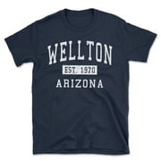 Wellton Arizona Classic Established Men's Cotton T-Shirt