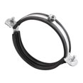 thumbnail image 1 of Unique Bargains 3-9/16' (90mm) Iron Wall Ceiling Mount Adjustable Pipe Bracket Clamp 5 Pack, 1 of 6