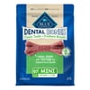 Blue Buffalo Dental Bones Mini Natural Dental Chew Dog Treats Value Pack, 27-oz. Bag