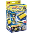 thumbnail image 1 of Sticky Buddy Brosse Nettoyante Collante Réutilisable Rouleau Adhésif Anti-Peluches pour Enlever les Poils d'Animaux Vue à la Télé Rinçage Réutilisation, 1 of 2