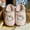 pink, variant on Hello Kitty Plush Slippers Cute Women Cartoon Slippers Xmas Gifts
