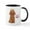 White/Black Inside, variant on CafePress - Poodle Mugs - 11 oz Ceramic Mug - Novelty Coffee Tea Cup