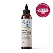 Sky Organics Organic Castor Oil with Rosemary Oil to Condition for Hair and Lashes, 6 fl oz