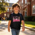 thumbnail image 2 of SOFTCCLO School Uniform for Boys Short Sleeve Graphic Tees Back to School Playful Crewneck Casual Breathable Comfortable T-Shirts for Boys 3-4Y, 2 of 5