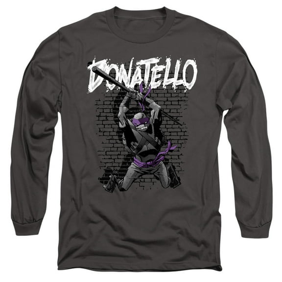 TMNT Teenage Mutant Ninja Turtles Unisex Adult Long-Sleeve T Shirt