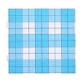 thumbnail image 2 of Single 52-Pin 2.6mm Mini Fuse Bead Peg Board, Blue White Grid Plastic Pixel Art Template Tray, Reusable DIY Perler Bead Design Board for Kids & Adult Handcraft Projects, 2 of 9