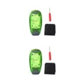 thumbnail image 3 of Yuarrent Luz de advertencia Casco de ciclismo nocturno Luz LED Luz trasera para bicicleta modos Lámpara de alerta a prueba de agua, Verde Verde 2piezas Yuarrent CBP149187, 3 of 6
