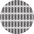 thumbnail image 1 of Ahgly Company Machine Washable Indoor Round Transitional Gainsboro Gray Area Rugs, 4' Round, 1 of 7