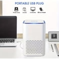 thumbnail image 3 of Portable H13 True HEPA Air Purifier for Bedroom & Office – Desktop Air Cleaner with Ionizer, Low Noise Sleep Mode, Removes Dust, Odors, Pet Dander & Pollen – Ideal Home Gift, 3 of 7