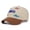 Khaki, variant on Spazoro Toddler Boys Girls Baseball Cap, Breathable Adjustable Perforated Dinosaur Print Washed Cotton Hat for Summer Protection Navy