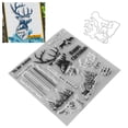thumbnail image 3 of Stampsfor Crafts,Sellos transparentes Juego de sellos transparentes reciclables Sellos transparentes Durabilidad probada en el tiempo, 3 of 9