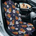 thumbnail image 2 of Garronmavis Hibiscus Print Car Seat Towel Cover Stain Resistant Breathable Non-Slip Stretchable Front Car Seat Protector for Most Cars SUV Trucks Sedan Van, 2 of 9