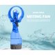 thumbnail image 2 of Ventilador portátil de lujo con nebulización de agua con batería, mini para exteriores, para verano (azul, 1 unidad), 2 of 5