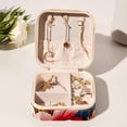 thumbnail image 6 of Cactus Square Portable Jewelry Box Organizer for Rings, Earrings, Necklaces, Bracelets - Travel Must-Have for Girls and Women, 6 of 6