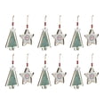 thumbnail image 5 of Melrose International LLC Cookie and Cookie Cutter Ornament (Set of 12) 4.5"H, 6.5"H Clay Dough/Metal, 5 of 5