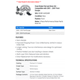 thumbnail image 2 of Front Brake Pad and Rotor Kit - Compatible with 2001 - 2007 Ford Escape 2002 2003 2004 2005 2006, 2 of 2