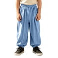 thumbnail image 4 of SJLDQY Boys Linen Pants Lightweight Summer Pants Relaxed Fit Elastic Waist Trousers, 4 of 7