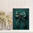 thumbnail image 2 of Qisvanset 12x16 Inch With Frame 2D Flat Wall Art Green Bow Print Coquette Cottagecore Home Room Decor Gift, 2 of 8