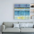 thumbnail image 3 of Trademark Fine Art 'Abstract Stripes Blue' Canvas Art by Danhui Nai, 3 of 3