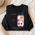 thumbnail image 4 of Jollimate God's Plan Sweatshirt, Floral Christian Crewneck, Jesus Lover Gift, Religious Gift, 4 of 6