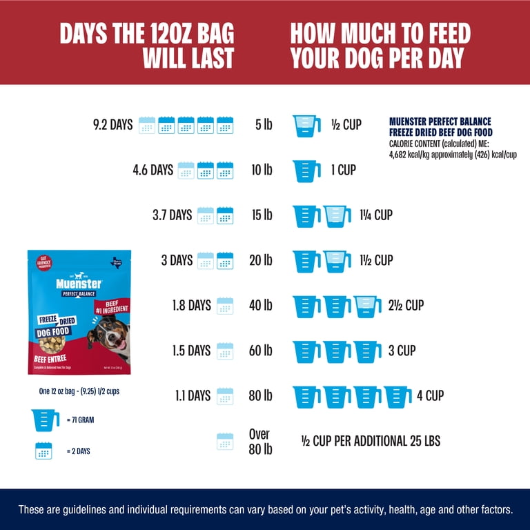 Muenster Perfect Balance Beef Bites Freeze-Dried Dog Food, 12 oz photo 4