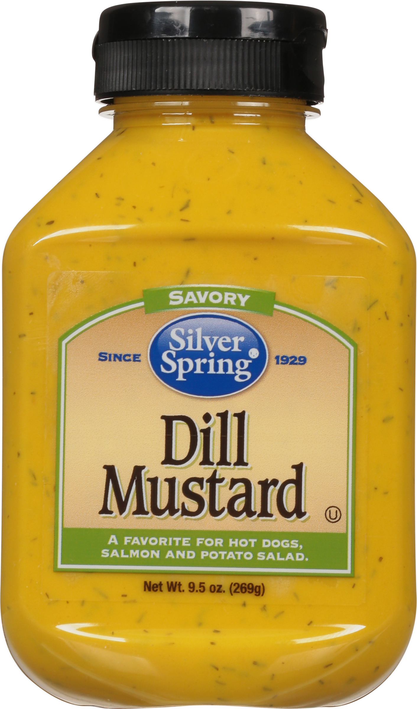 Silver Spring All Natural Squeeze Dill Mustard Great For Burgers