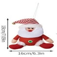 thumbnail image 3 of YIKA Christmas Decorations Christmas Decorations Red Old Man Hanging Ornament Christmas Reindeer Ornaments Christmas Snowman Gift Dolls Christmas Decorations Indoor A, 3 of 3