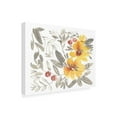 thumbnail image 2 of Jennifer Goldberger 'Golden Flower Composition II' Canvas Art, 2 of 3