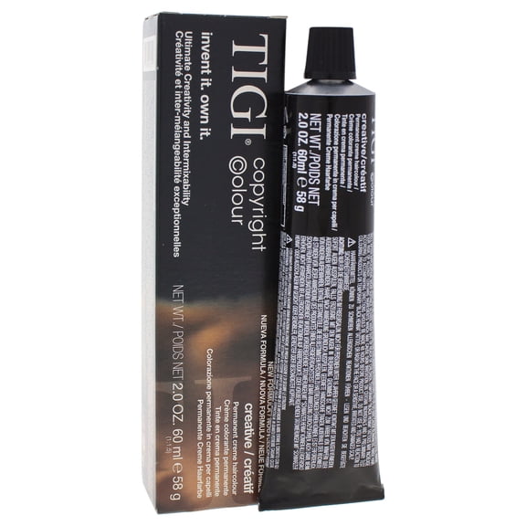 TIGI Colour Creative Creme Hair Color - # 4/45 Copper Mahogany Brown - 2 oz Hair Color