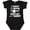 AB-Black, variant on Inktastic I Want to Grow Up to Be a Dentist Like My Daddy Boys or Girls Baby Bodysuit