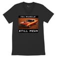 thumbnail image 5 of 70s American Muscle Car Men's V-Neck T-shirt Vintage Classic Retro V8 Beast, 5 of 7