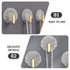 thumbnail image 3 of unbranded 8Ud Adhesivos Transparentes Para Colgar Toallas Y Ropa Con Decorativo De Concha, 3 of 8