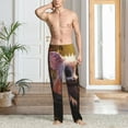 thumbnail image 2 of Balery Adorable Fluffy Bat Pantalones de pijama para hombre, pijama ultraligero, pantalón de descanso-Large, 2 of 6