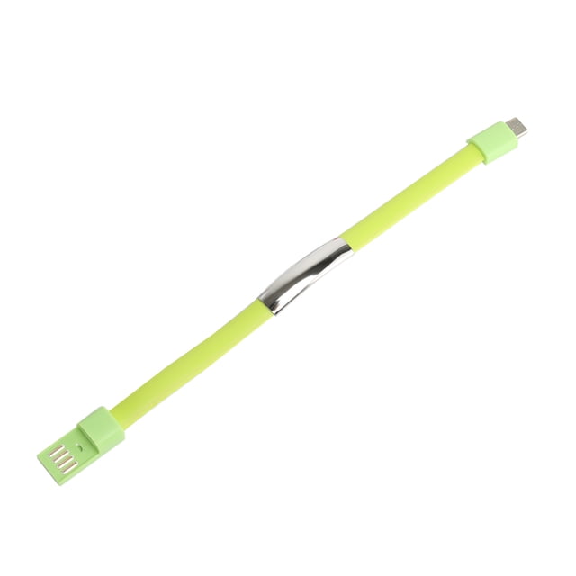 fastboy Mini USB Cable Wire Sync Data Charger Portable Bracelet Phone Charger Cable Travel Charging Replacement for Type-c